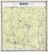 Martin Township, Monteith, Martin Corners, Fenner Lake, Allegan County 1873